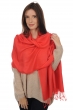 Cashmere & Silk accessories shawls platine coral 204 cm x 92 cm
